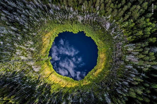 "Nebeska rupa", Sven Začek, Estonija