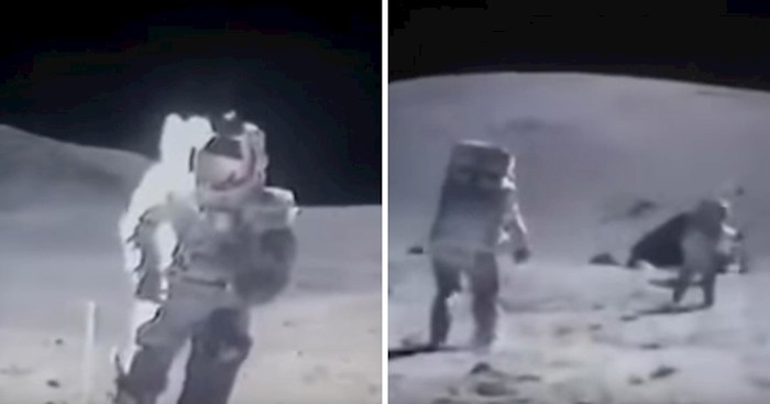 VIDEO Ubrzana snimka astronauta na Mjesecu nasmijala svih