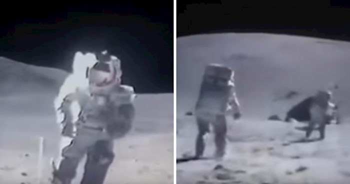 VIDEO Ubrzana snimka astronauta na Mjesecu nasmijala svih