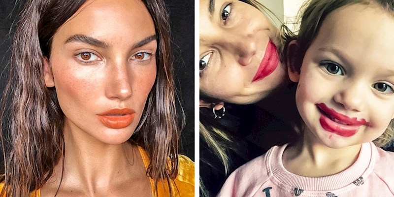 Lily Aldridge i njena kćer