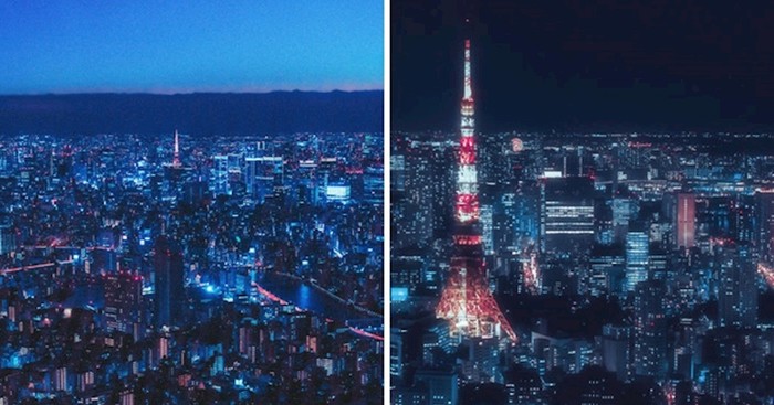 Pogledajte kako čarobno Tokio izgleda noću