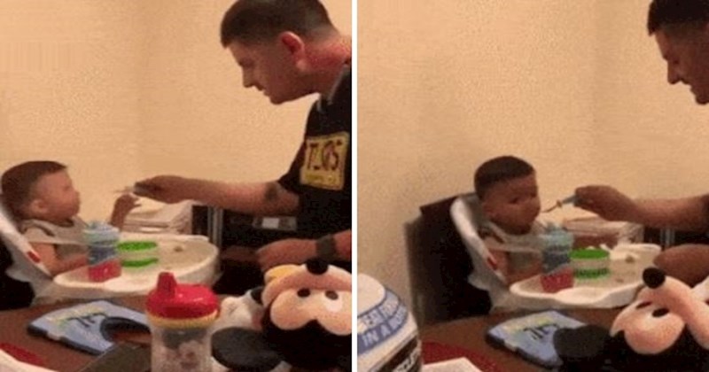 Nećete vjerovati kako je otac uvjerio dijete da uzme zalogaj