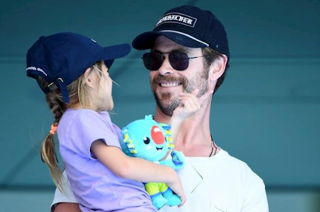 Chris Hemsworth i India Rose Hemsworth