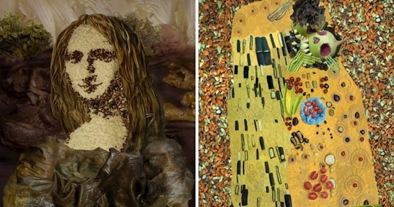 Kineska umjetnica rekreira poznata umjetnička djela koristeći se povrćem