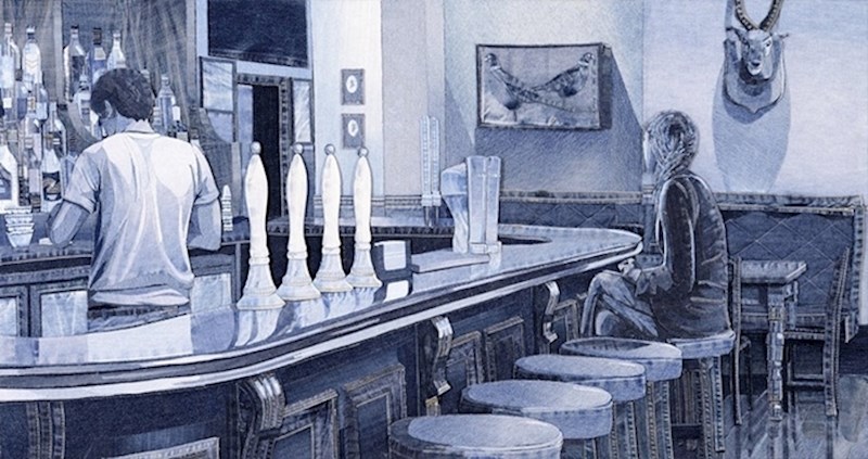 Ova umjetnička djela napravljena su isključivo od raznih nijansi trapera