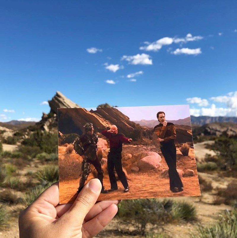 Teorija Velikog praska (Vasquez Rocks Natural Area park, Kalifornija)