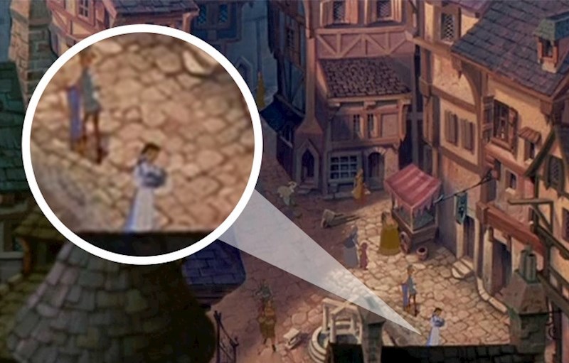 Ljepotica iz "Ljepotice i zvijeri" čita knjigu u "Zvonaru crkve Notre Dame".