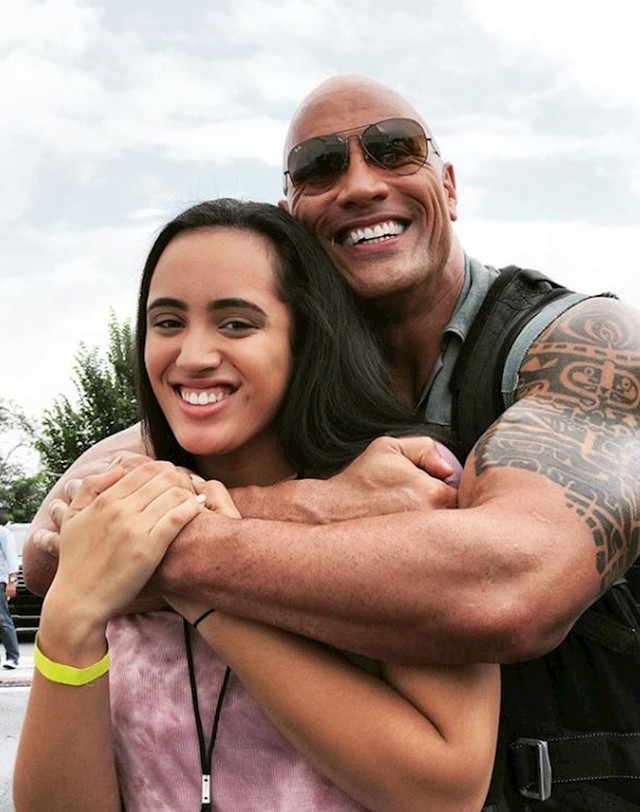 The Rock i Simone Alexandra Johnson