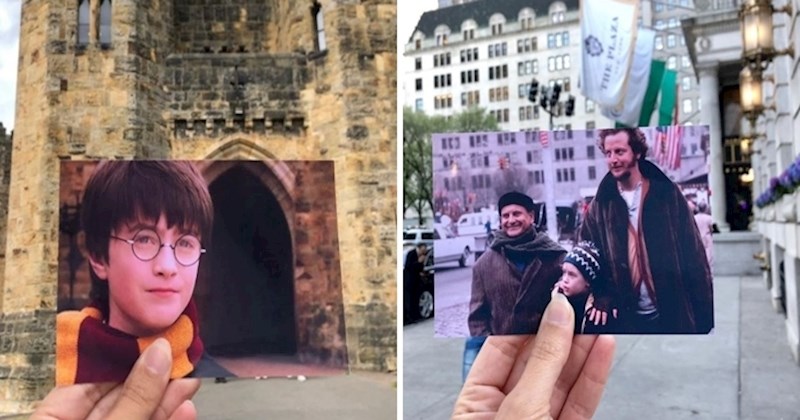 Djevojka posjećuje legendarne filmske lokacije i daje im novi život