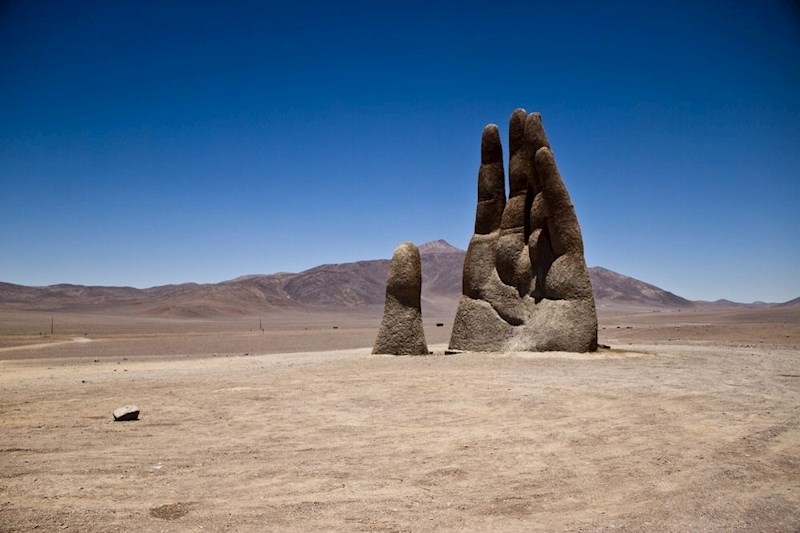 Ruka pustinje, Pustinja Atacama, Čile