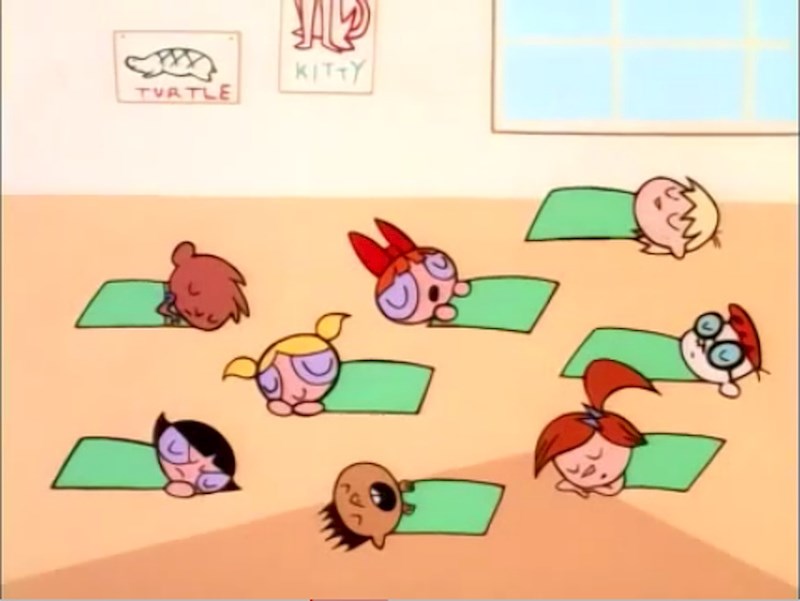 Što Dexter radi s Powepuff girls?