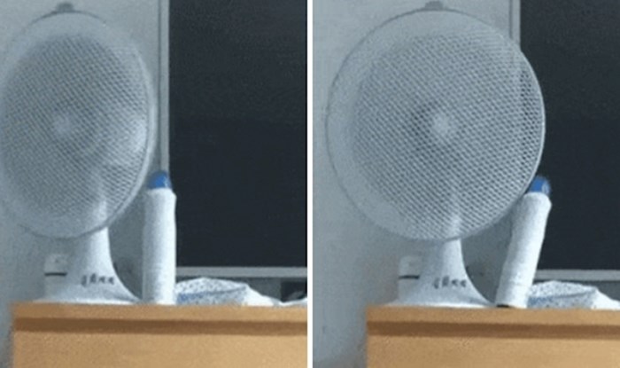 Dezodorans smeta ventilatoru, no ipak nekako uspijeva ne pasti