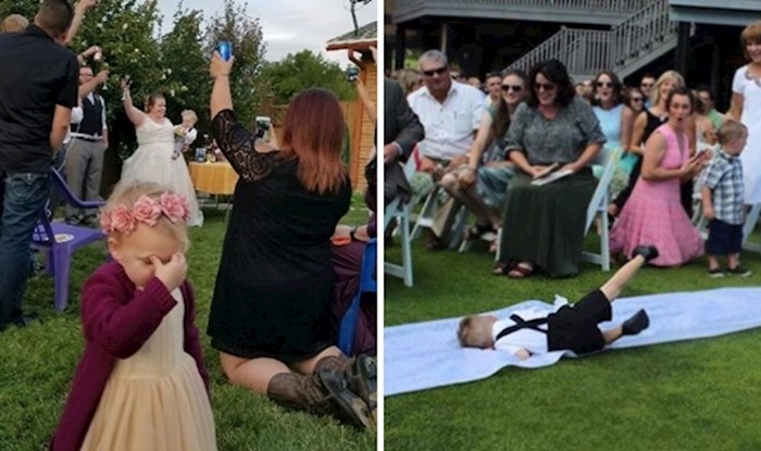 20 urnebesnih fotografija djece koja nikako nisu htjela prisustvovati na ovim vjenčanjima