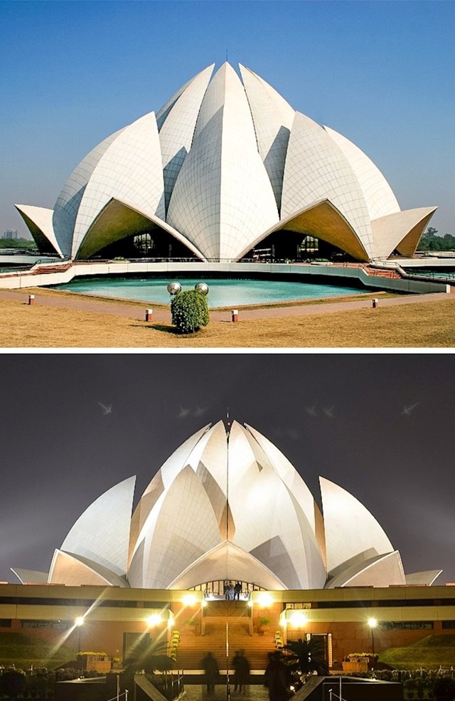 Hram lotusa u Indiji