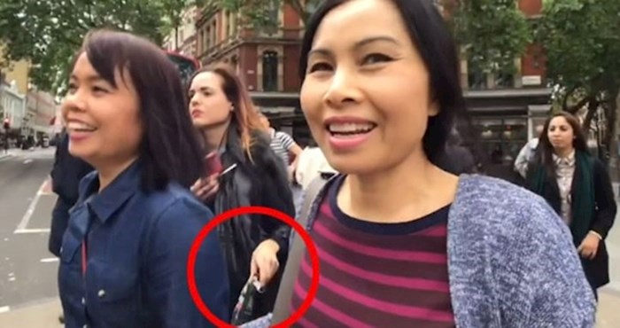 Turistkinja potpuno slučajno snimila kako ju pljačkaju na ulicama Londona