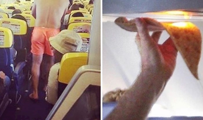 Urnebesne fotografije putnika u avionima dokazuju da se neki ljudi jednostavno ne znaju ponašati u javnosti