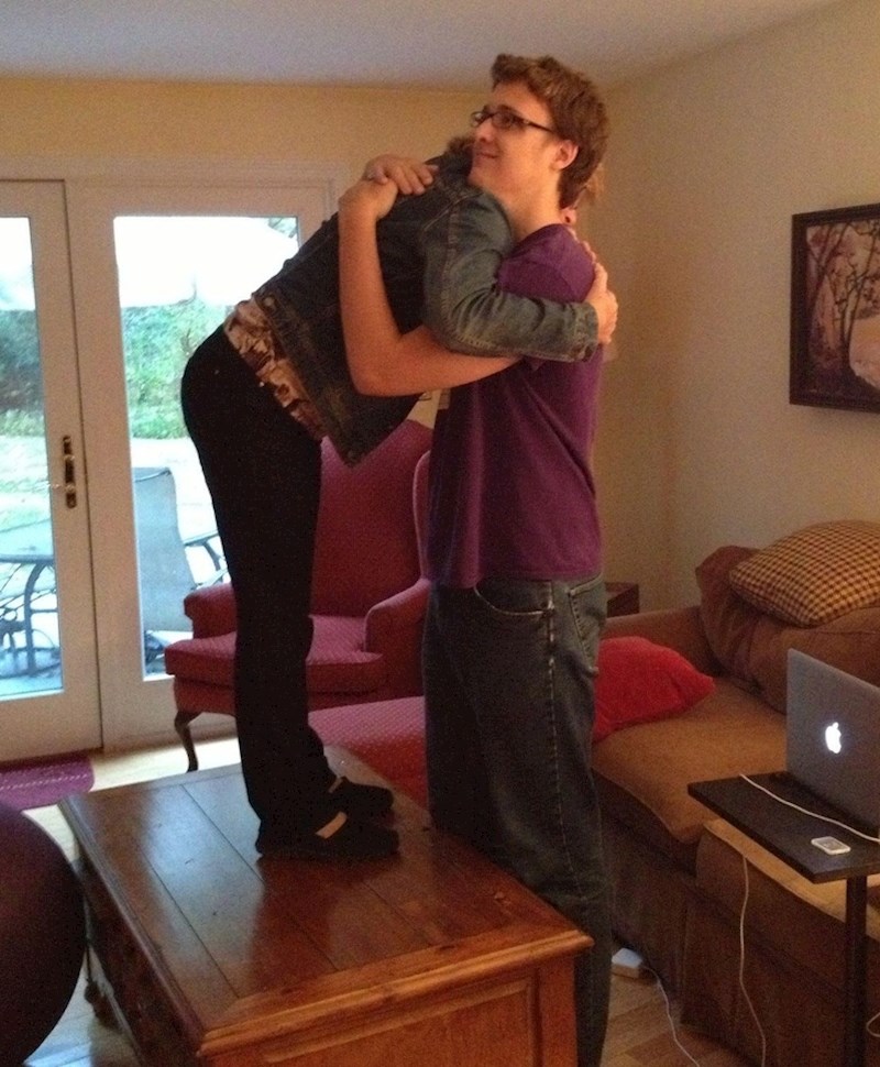 "Ovako se mama i ja grlimo."