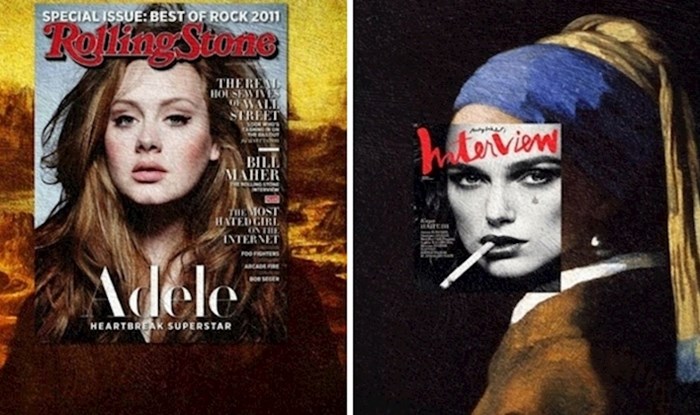 Moderni časopisi napravili kombinaciju nove i stare umjetnosti