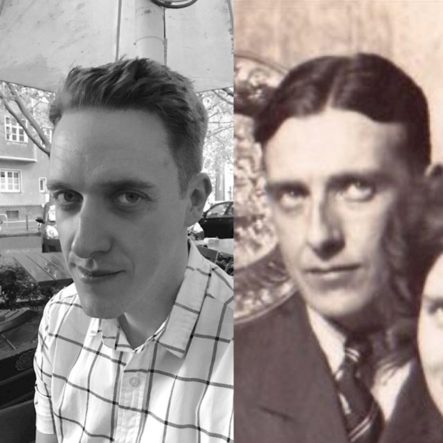 "Pronašao sam fotografiju svog djeda iz 1930-ih, kada je imao slično godina kao i ja."