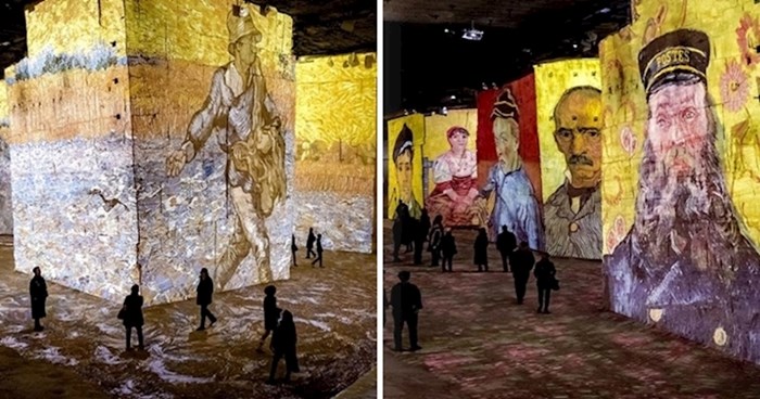 Umjetnički centar Carrières de Lumières krije čarobne projekcije djela slavnih umjetnika