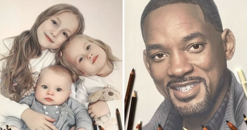 Ovo nisu fotografije: Ruska umjetnica stvara nevjerojatne hiperrealistične portrete