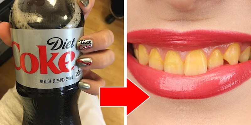 Ispijanje kave i gaziranih pića.