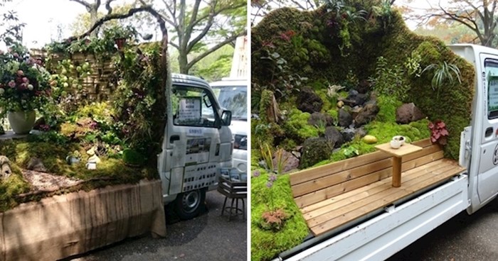 Ovi japanski mini kamioni umjesto tereta imaju prekrasne vrtove