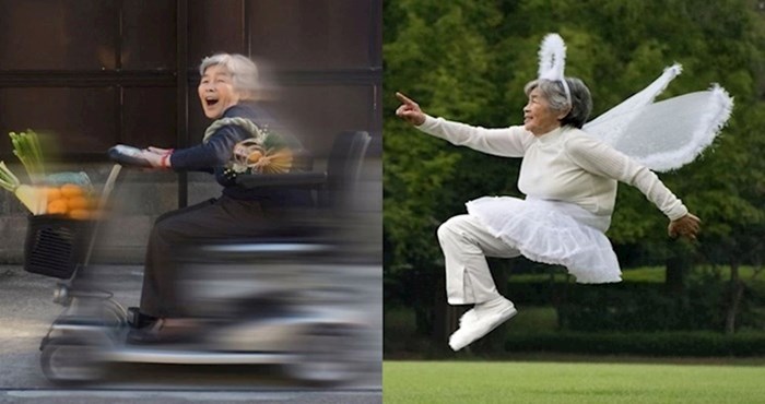 90-godišnja starica iz Japana saznala je da se fotografije mogu uređivati, rezultat je presmiješan