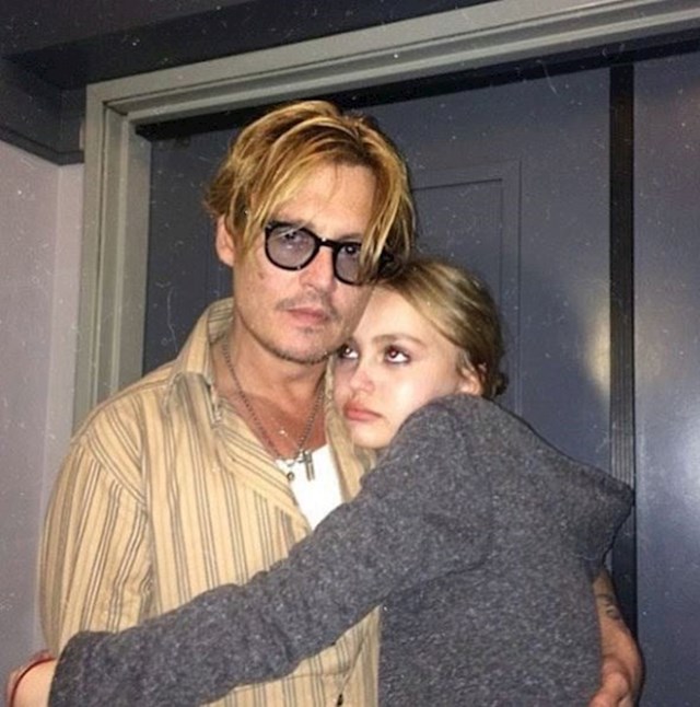 Johnny Depp i Lily-Rose Depp