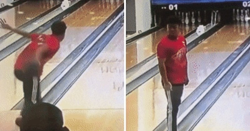 Toliko je loše bacio kuglu da je sam sebe zbunio