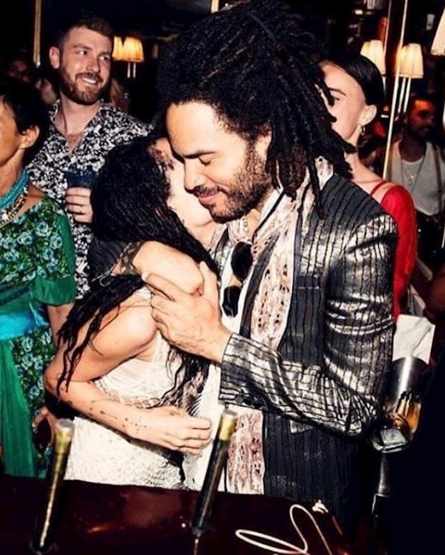 Lenny Kravitz i Zoë Kravitz