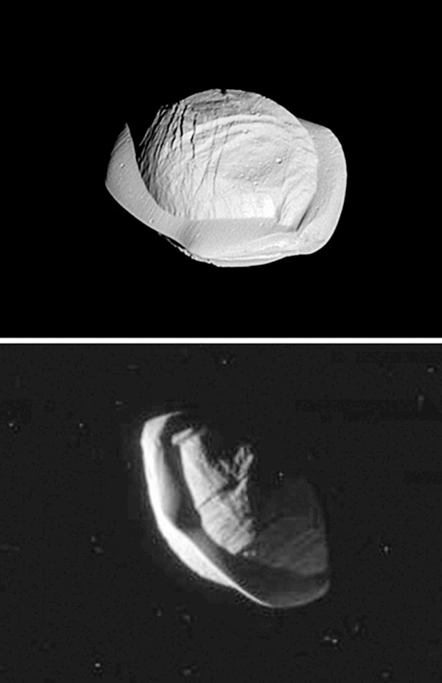 17. Saturnov satelit izgleda kao divovski svemirski dumpling