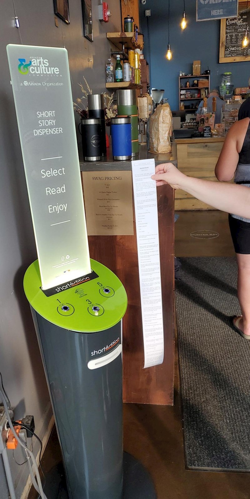 15. U ovom kafiću u SAD-u možete isprintati kratku priču