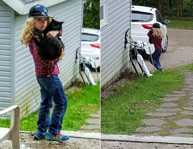 9. Naš 9-godišnji sin odlučio je pobjeći od kuće. Rekli smo mu da ga volimo i da se vrati ako mu nešto treba. Vratio se po mačku...