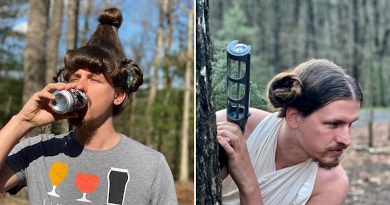 Tip je dopustio svojoj djevojci da mu radi frizure za vrijeme karantene, rezultati su presmiješni