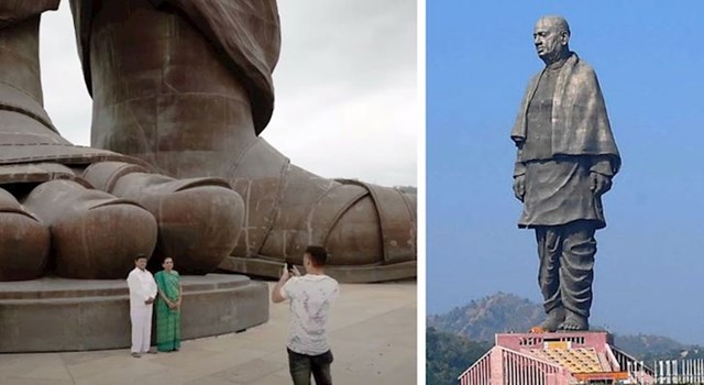 Kip jedinstva u Kini najveća je statua na svijetu.
