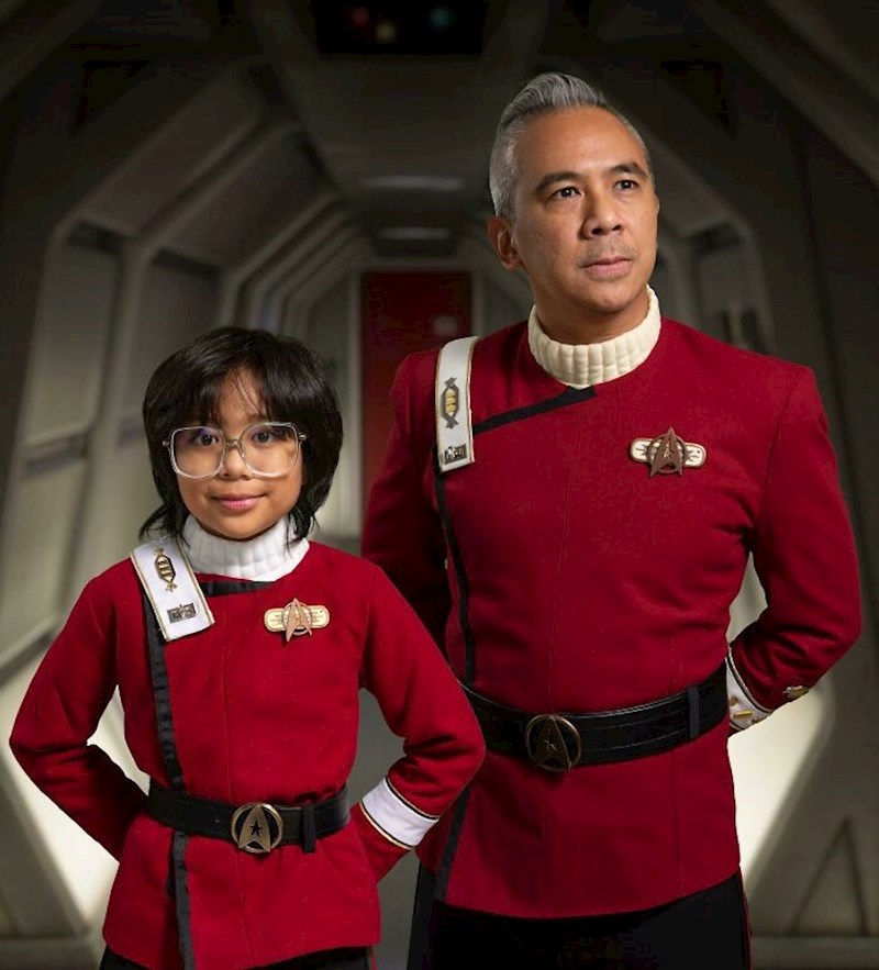 24. Tata i kći su se zajedničkim snagama transformirali u ekipu iz Zvjezdanih staza