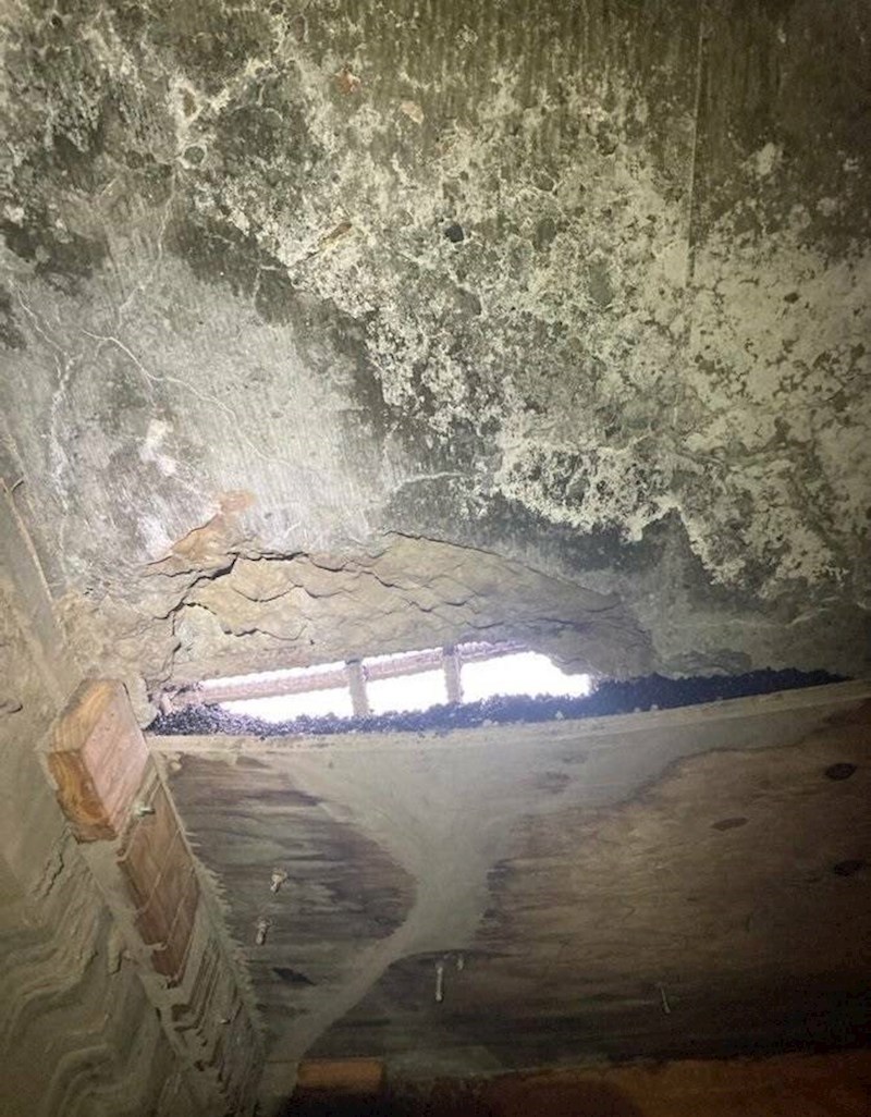 9. Ovako izgleda unutrašnjost jedne rupe na autocesti