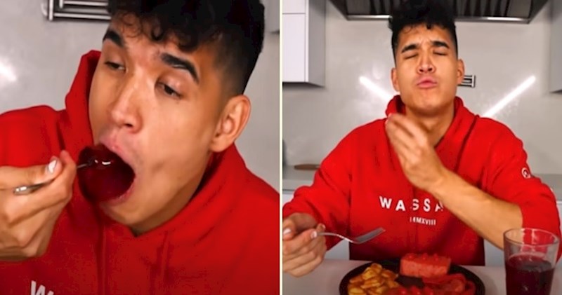 VIDEO Jeo je samo crvenu hranu 24 sata, pogledajte zašto to nije bilo pametno