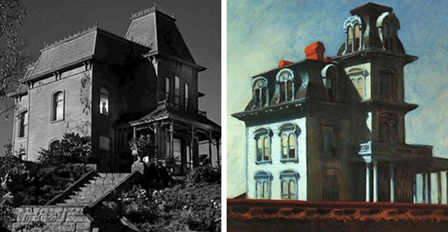 3. Psiho (1960.) i Kuća uz željezničku prugu (1925.)