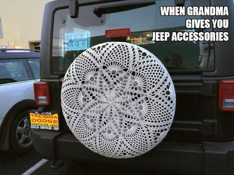 3. Kad ti baka pokloni ukras ja Jeep.