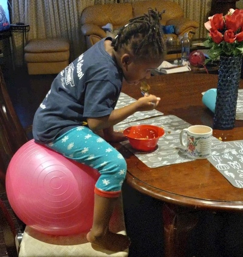 9. "Čuvala sam prijateljičino dijete i zatekla ju da radi - ovo."