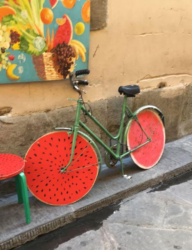 9. Neobičan bicikl u Firenci