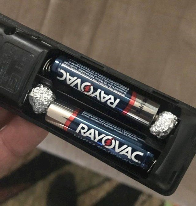 3. Ako kupite premale baterije - postoji rješenje!