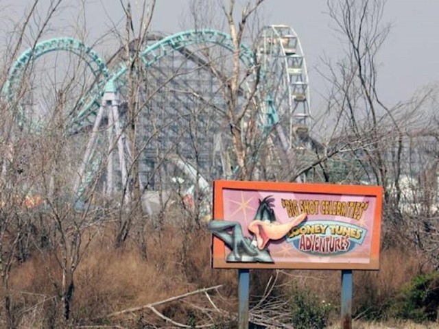 4. Lunapark koji je napušten nakon uragana Katrina