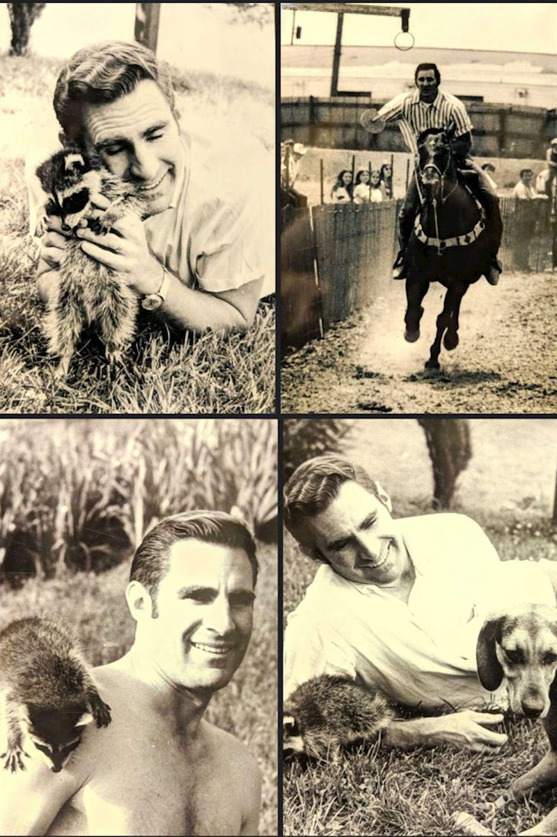 10. "Otkrio sam da je moj tata u mladosti spašavao rakune"