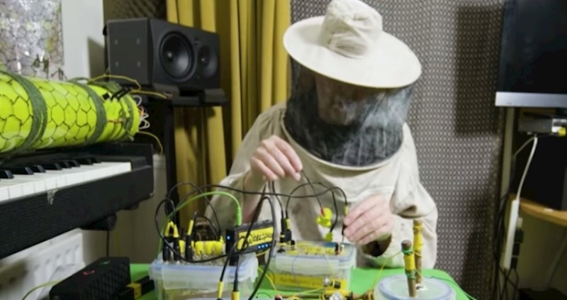 VIDEO Ovaj čovjek radi elektronsku glazbu uz pomoć pčela