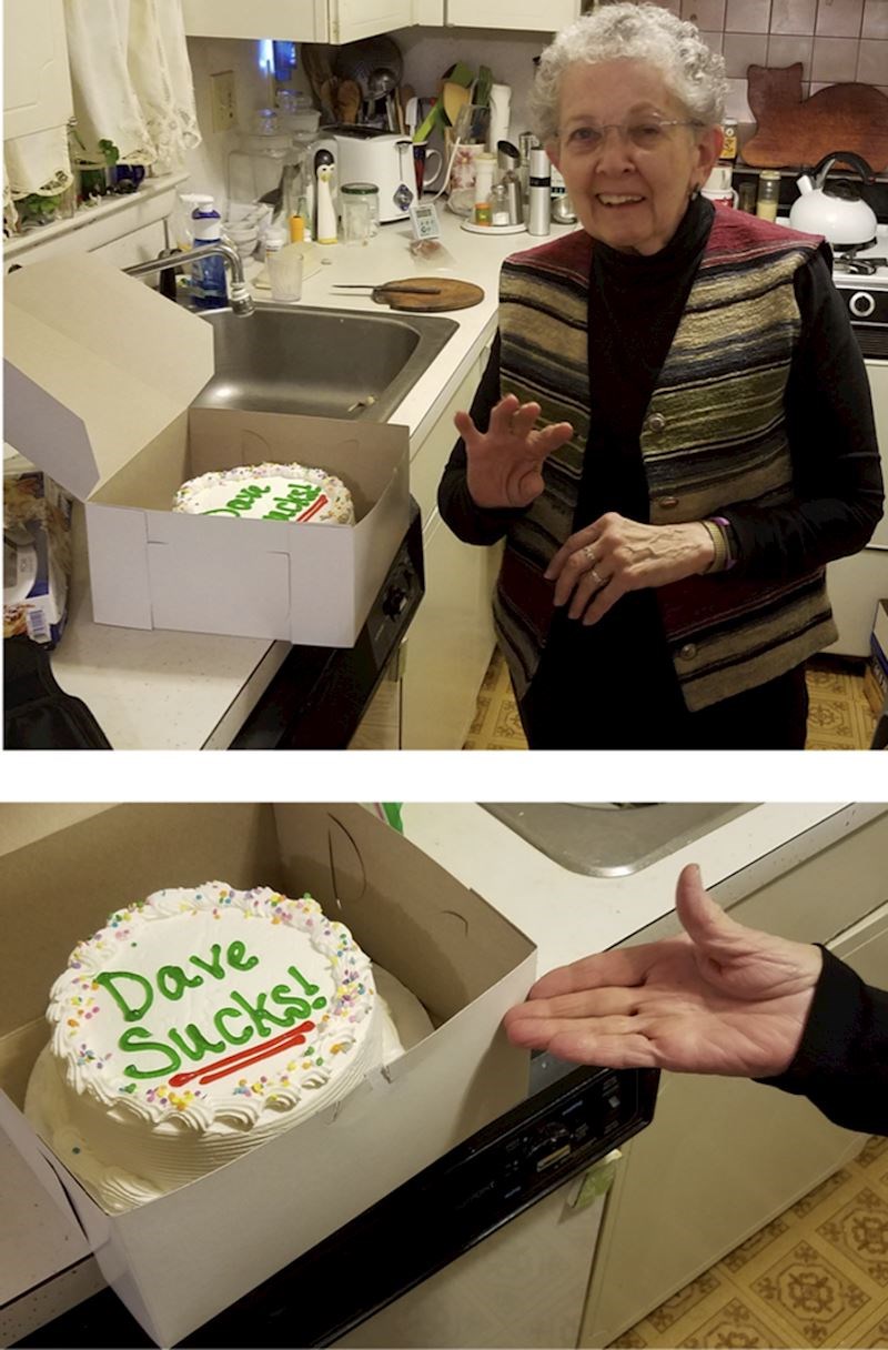 14. Mama koja je svojem sinu napravila ovu tortu