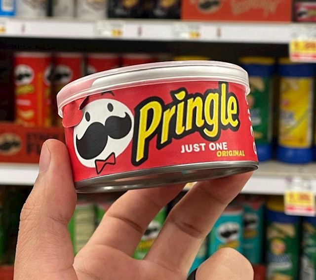 9. Nije valjda da se unutra stvarno dobije samo jedan Pringle?