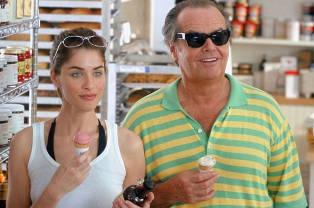 7. Jack Nicholson (66) and Amanda Peet (31)